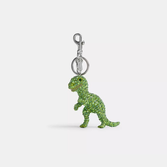 Large Crystal Rexy Bag Charm - Picture 1 of 2